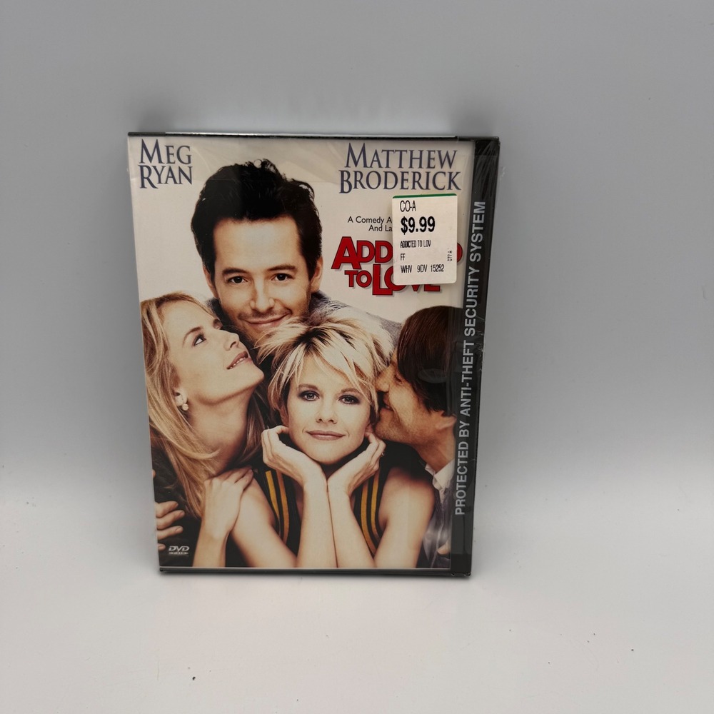 Addicted to Love DVD 1997 Meg Ryan Matthew Broderick Rom-Com Widescreen NEW